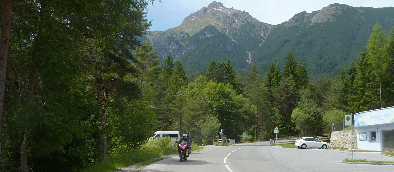Motorradtouren Bayern - Hahntennjoch